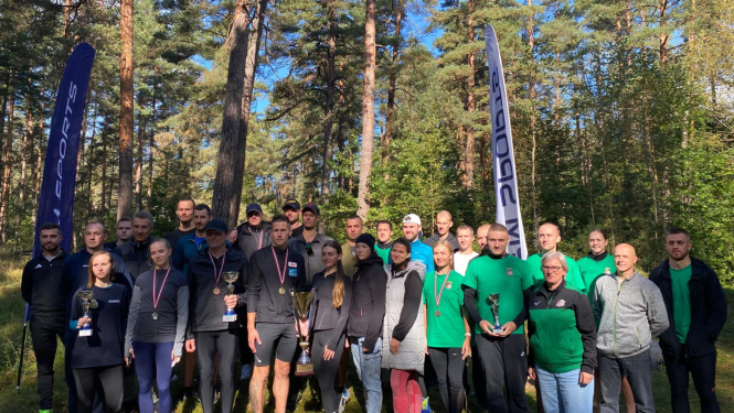 Iekšlietu ministrijas čempionāta sacensības vieglatlētikas krosā