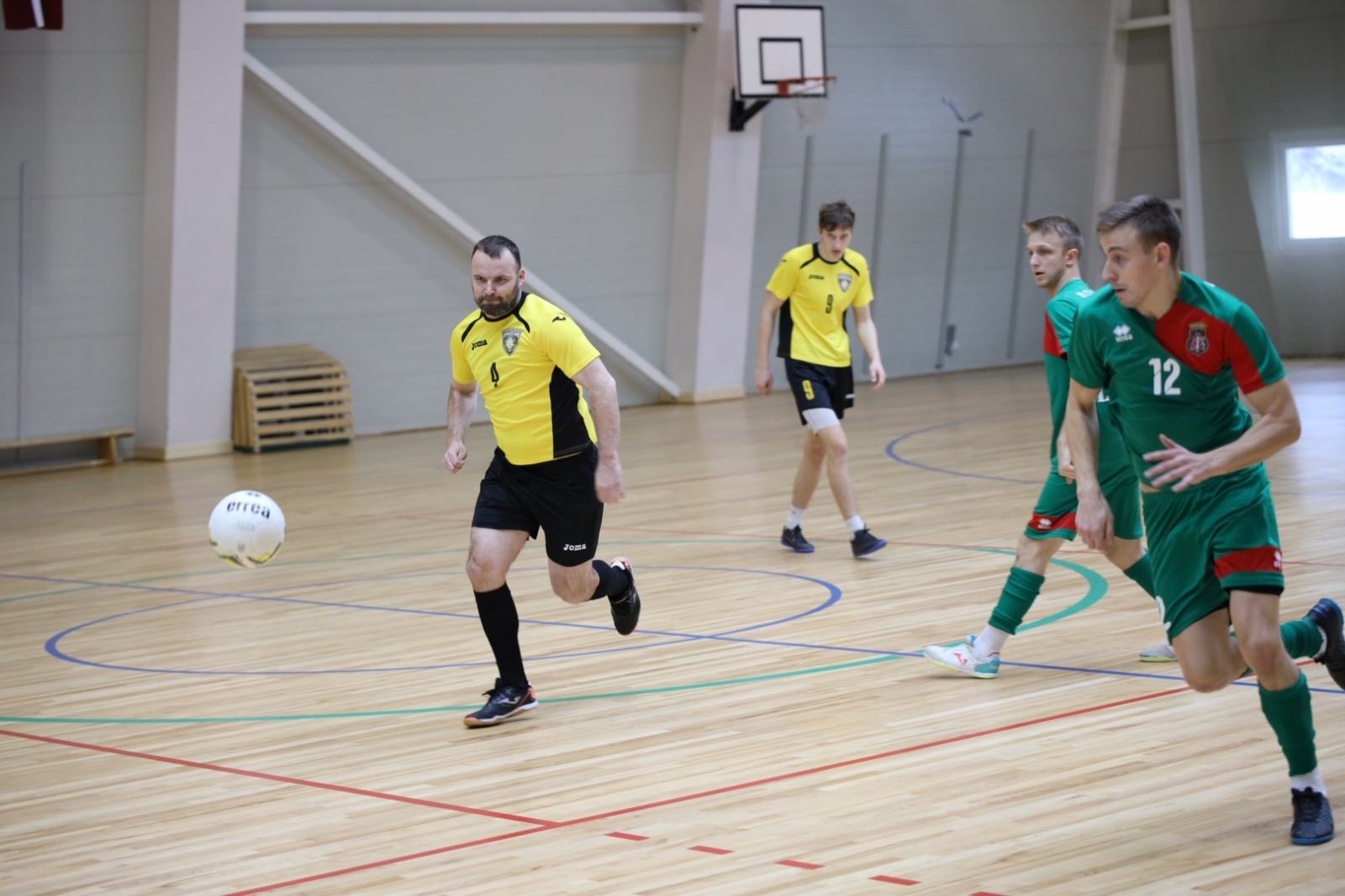 Iekšlietu ministrijas čempionāta sacensības telpu futbolā