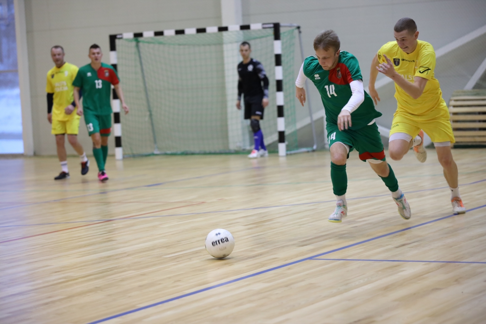 Iekšlietu ministrijas čempionāta sacensības telpu futbolā