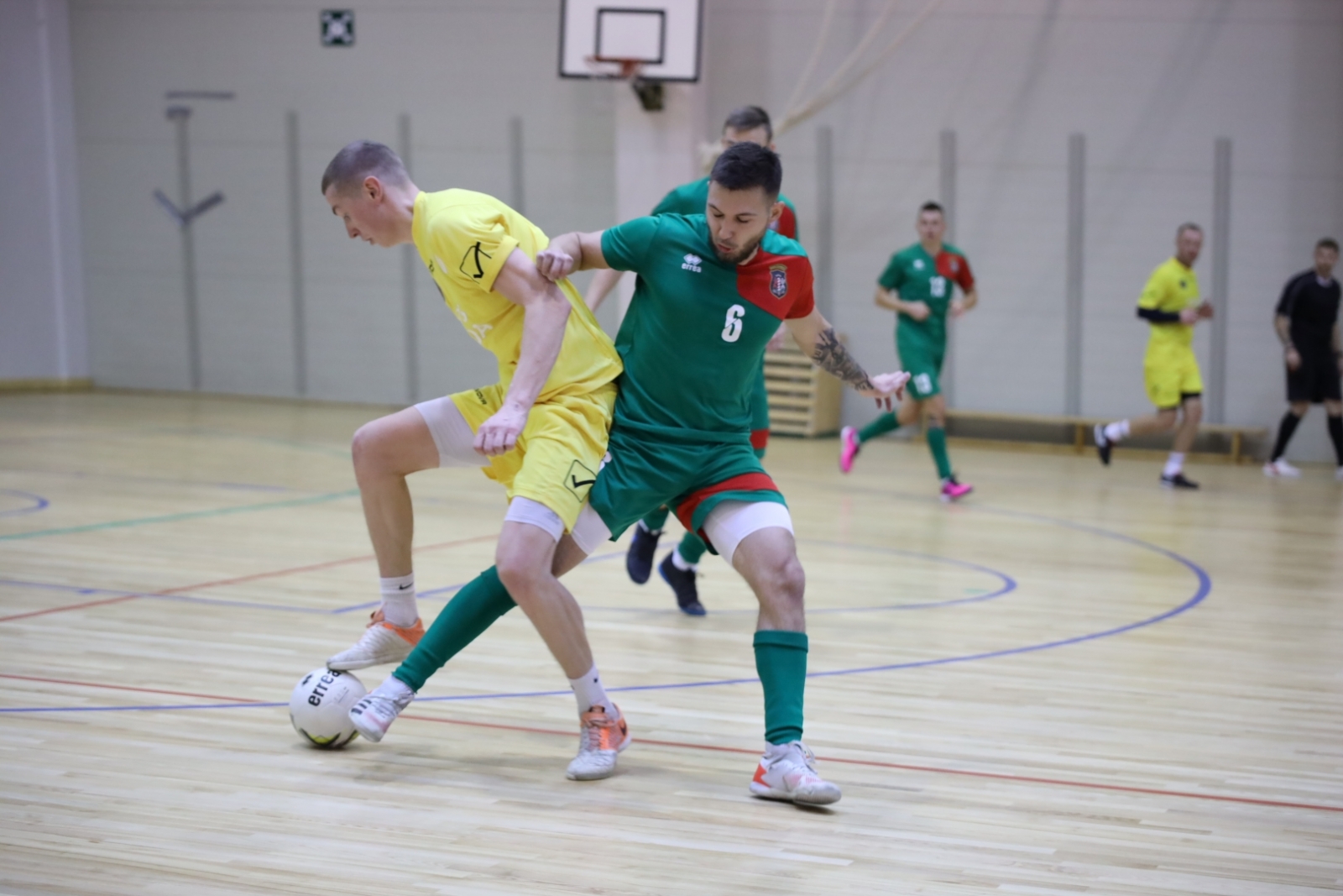 Iekšlietu ministrijas čempionāta sacensības telpu futbolā